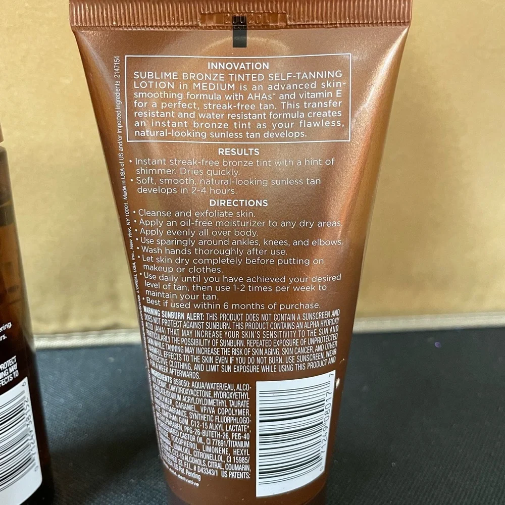 Tanning lotion bundle